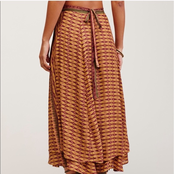Free People Maxi Wraparound Skirt - Picture 4 of 4